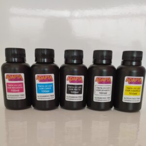 Tinta UV Led Colorida